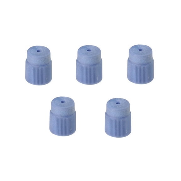 Service Port Cap | 5 Pieces | 8mm | LS Blue | Replacement For FJC2614, 2614