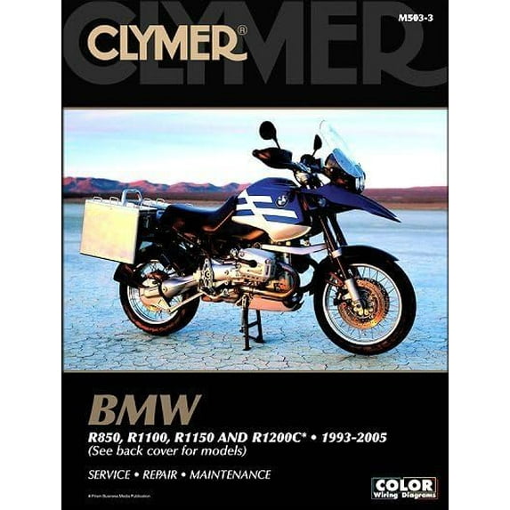 Service & Repair Manual for BMW R850 R1100 R1150 R1200 R1200C 1993-2005