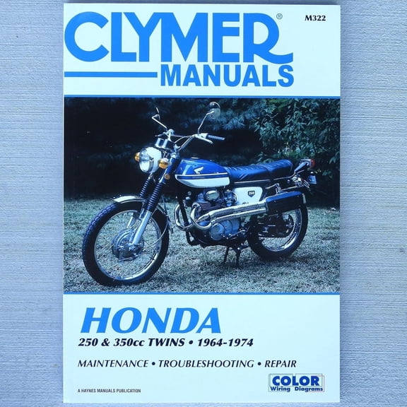Service & Repair Manual for Honda CB250 CL250 CB350 CL350 SL350 CB CL SL 250 350 1964-1974