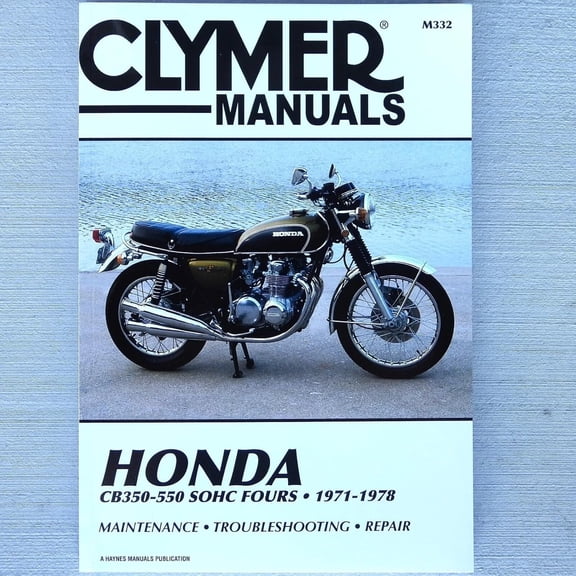 Service & Repair Manual for Honda CB350 CB400 CB500 CB550 CB 350 400 500 550 Four 1971-1978