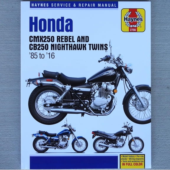 Service & Repair Manual for Honda Rebel CMX CB250 CB 250 Nighthawk Night Hawk 1985-2016