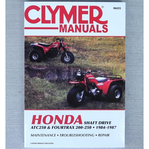 Service & Repair Manual for Honda TRX200 ATC250 TRX250 TRX 200 ATC 250 Fourtrax ATV Quad 1984-1987