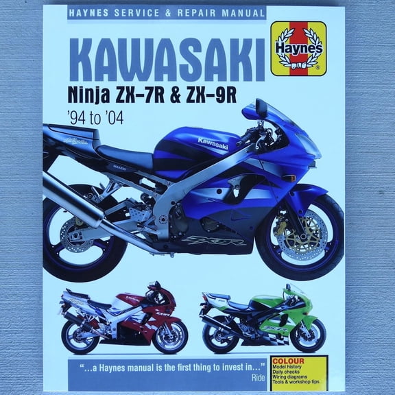 Service & Repair Manual for Kawasaki Ninja ZX7 ZX7R ZX9 ZX9R 1994-2004