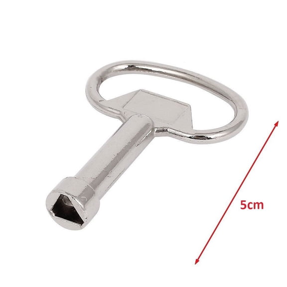 Service Utility Meter Key Gas Electric Box Cupboard Cabinet Triangle Diy