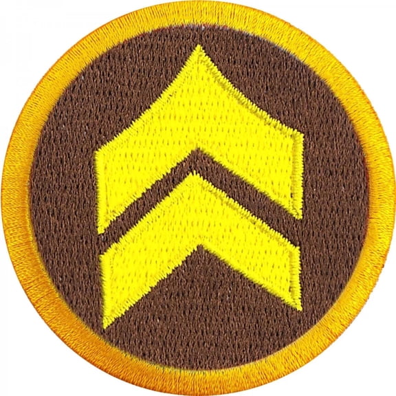 Service Wilderness Scout Merit Badge Iron on Patch