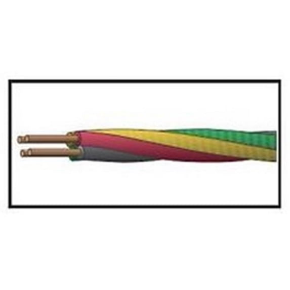 Service Wire 102PVCSLTW5M 5000 ft. 5 Solid with Grounded PVC Twisted - Pack of 5000
