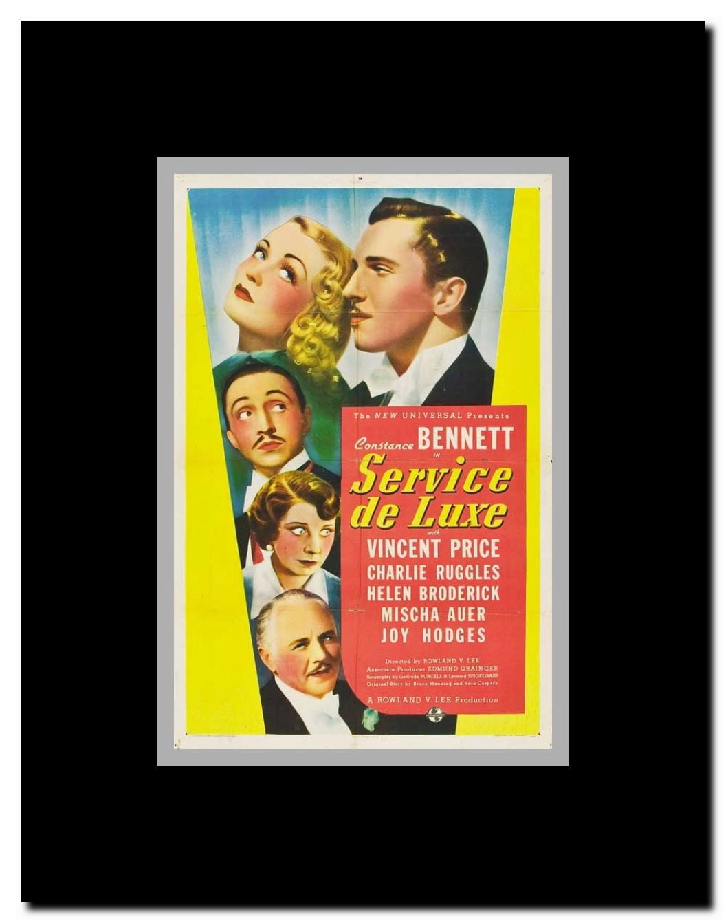 Service de Luxe Framed Movie Poster