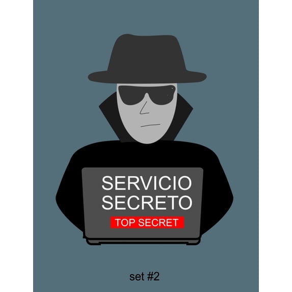 Servicio Secreto Top Secret set # 2: A fun searching activity book and coloring book for children and adults alike. Also great for doctors and dentist offices to keep children occupied. OK, the parent