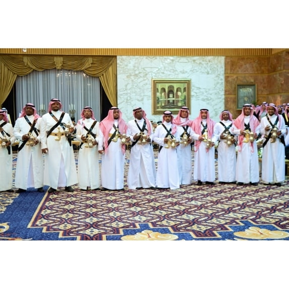 Serving Attendants At A Traditional Coffee Ceremony At The Erqa Royal Palace In Riyadh History