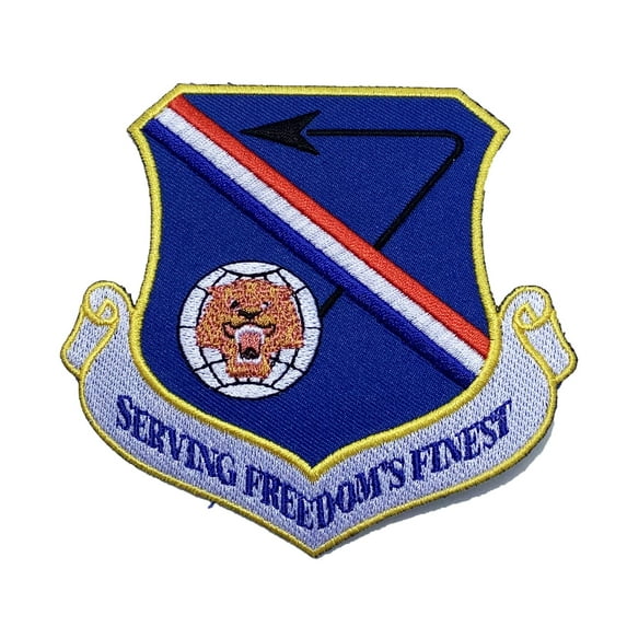 Serving Freedom's Finest 377th Air Base Wing Patch – Plastic Backing