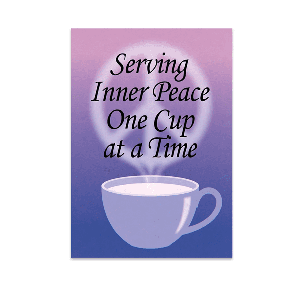 Serving Inner Peace One Cup at a Time - Mindfulness Meditation Seeker - 11 oz Ceramic Coffee Mug