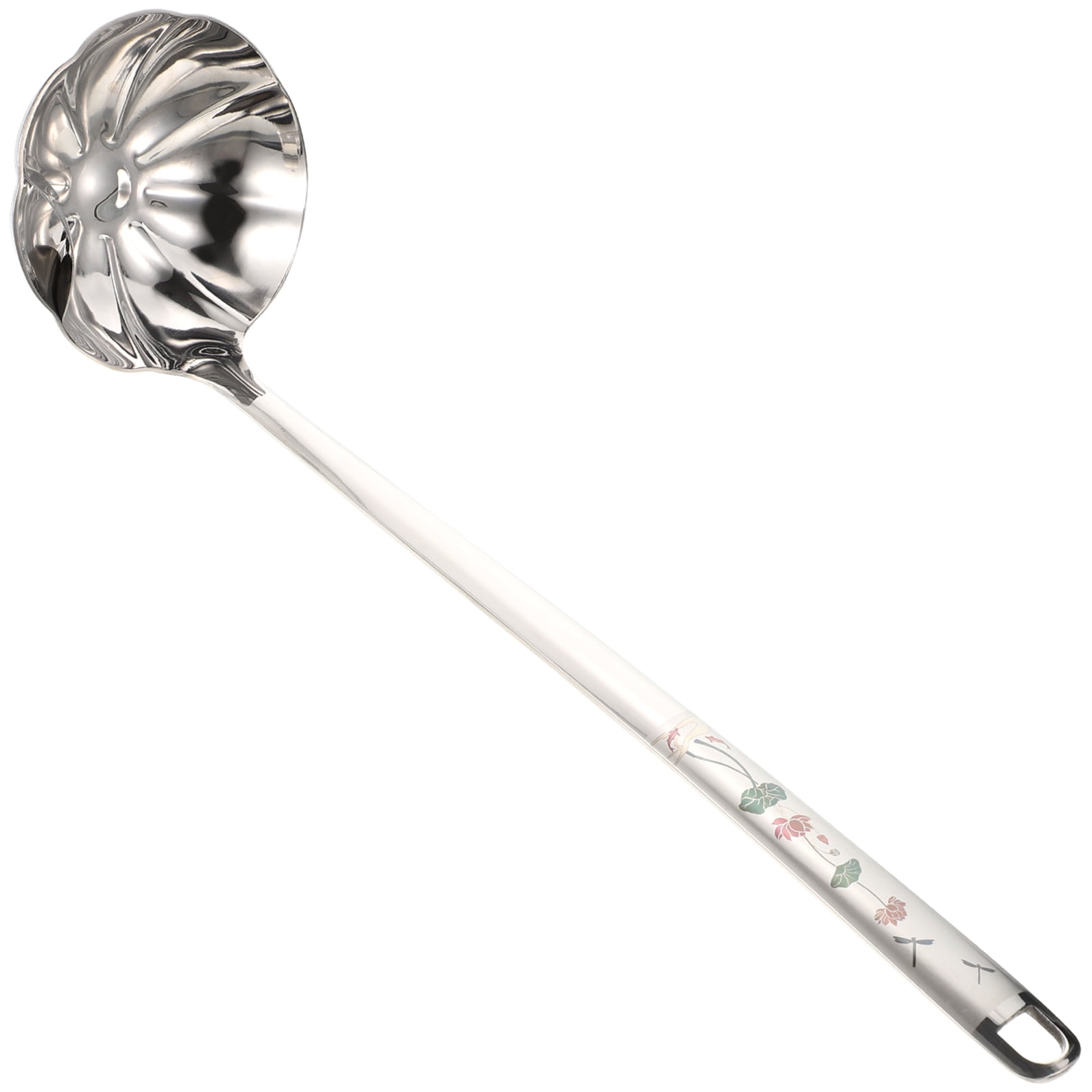 WYN Stirring Soup Spoon Serving Soup Ladle Reusable Large Spoon Home