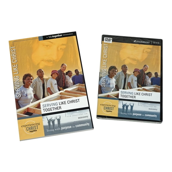 Serving Like Christ Together DVD & Bible Study Guide Book - Take the next step in living a life of purpose and community