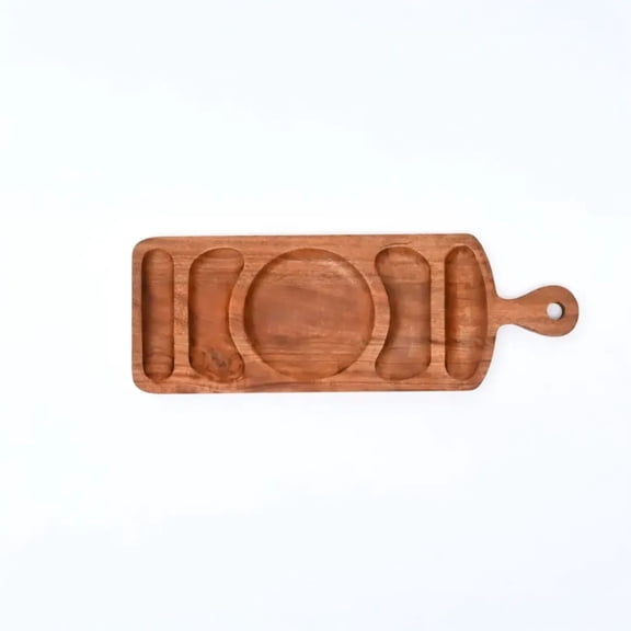 Serving Platter Mango Wood Handmade Elegant Serving