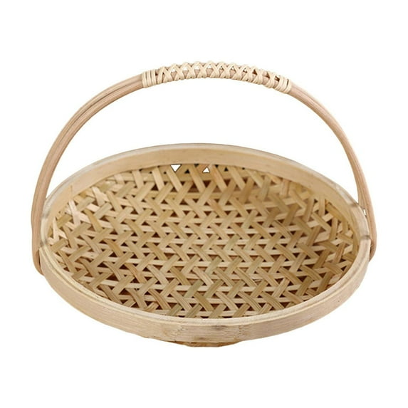 Serving Platters Sundries Plate Portable Reusable Multipurpose Restaurant Fruit Platter Bread Food Plate for Restaurant Camping Picnic Hotel 19cm