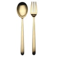 thumbnail image 1 of Serving Set (Fork And Spoon) Linea Ice Oro, 1 of 2