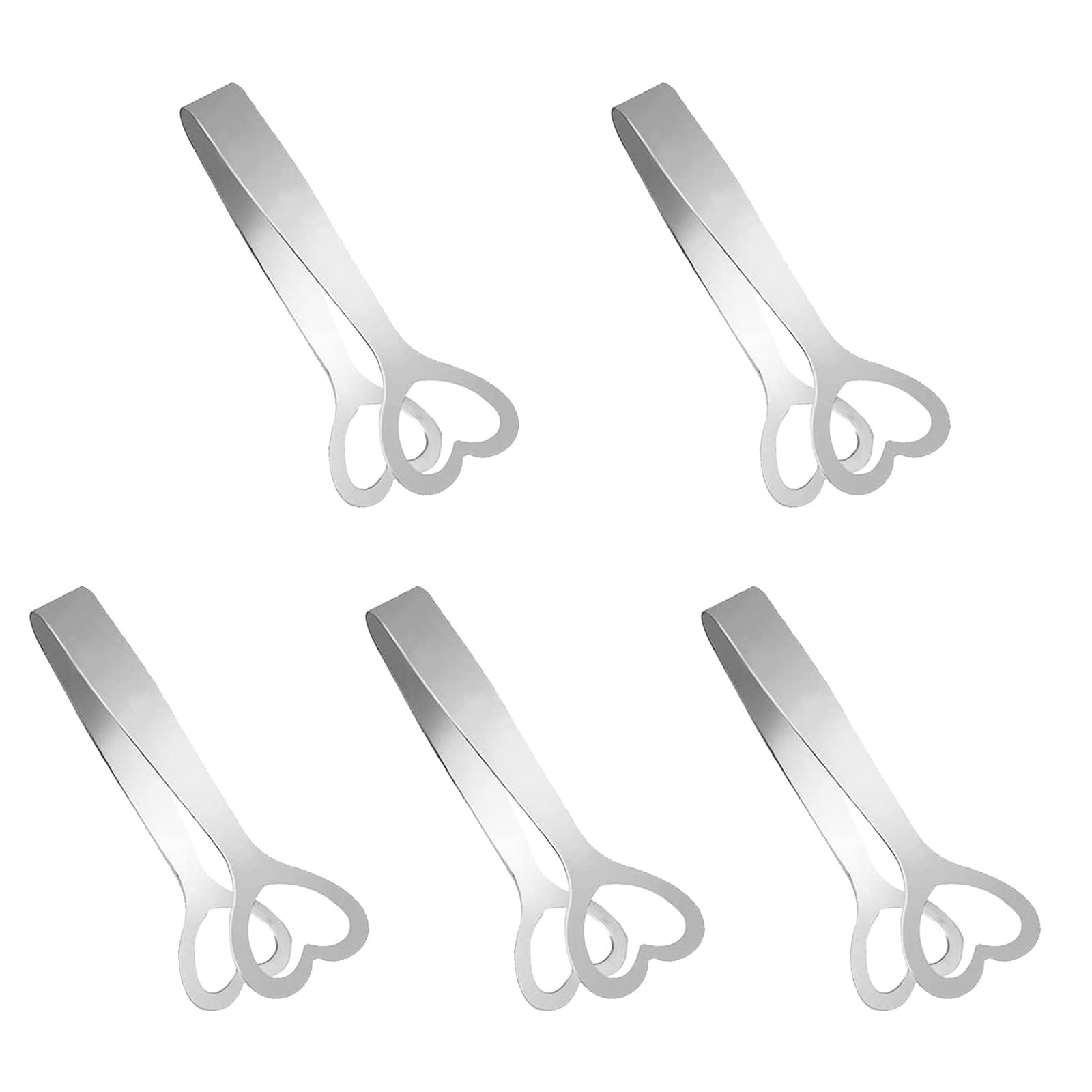 FOAUUH 12 Pieces Sugar Tongs Ice Tongs Stainless Steel Mini Serving Tongs Appetizers Tongs Small Kitchen Tea Party Coffee Bar Rose Gold 4 3 Inch