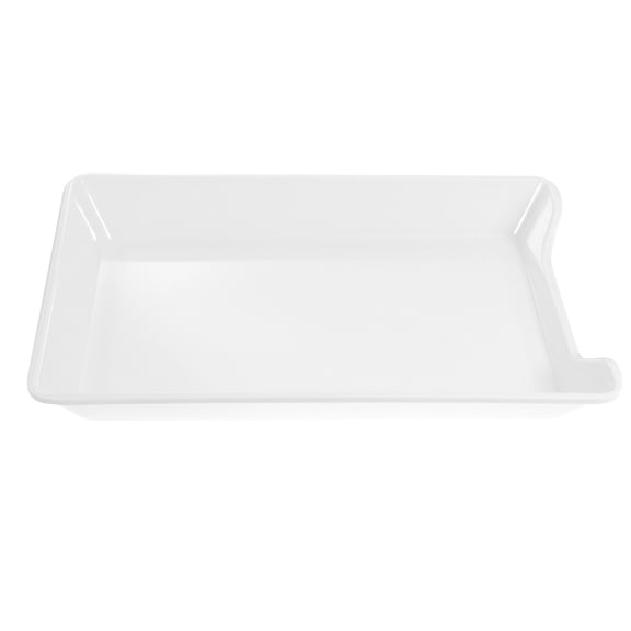 USHOBE Fruit Plate White Large Capacity 1Pack Suitable For Small Gatherings