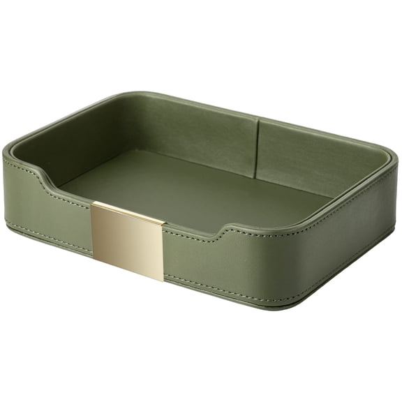 Serving Tray Dusty Green 9" x 6.2" x 2.2" Decorative Organizer