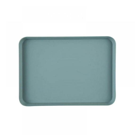 Serving Tray Rectangular Plastic Tray Food Serving Trays Anti-slip Scratch-resis