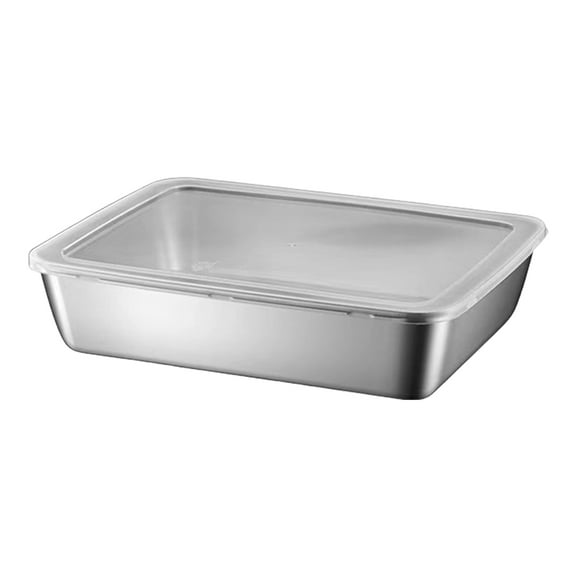 Serving Tray Stainless Steel Grilling Tray,Grilling Prep and Serve Trays BBQ Accessories for Vegetable Fish Seafood