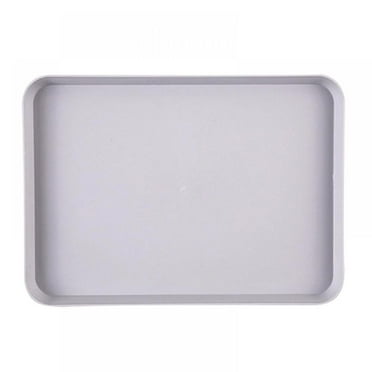 Serving Trays Large Serving Trays Serving Platters Rectangle Non-slip Restaurant GradeTray Food Trays Dinner Drinks Serving Tray,10" x 14"/L