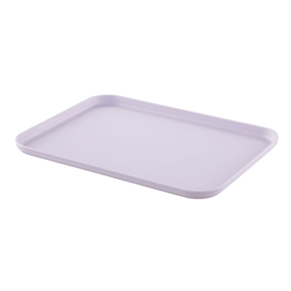 Serving Trays Rectangular 37x26cm Reusable Food Grade Material Party Buffet Breakfast Kitchen Finger Food Serving Plates
