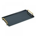 thumbnail image 1 of Serving Trays, Rectangular Plastic Serving Tray Non Slip ,Dinner Drinks Serving Tray, 1 of 8