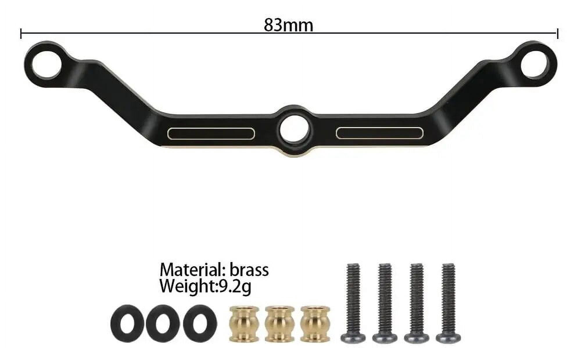 For TRX4M Upgrades Brass Steering Link Knuckle Alex Diff Cover Caster Blocks For Traxxas TRX-4M - View #7