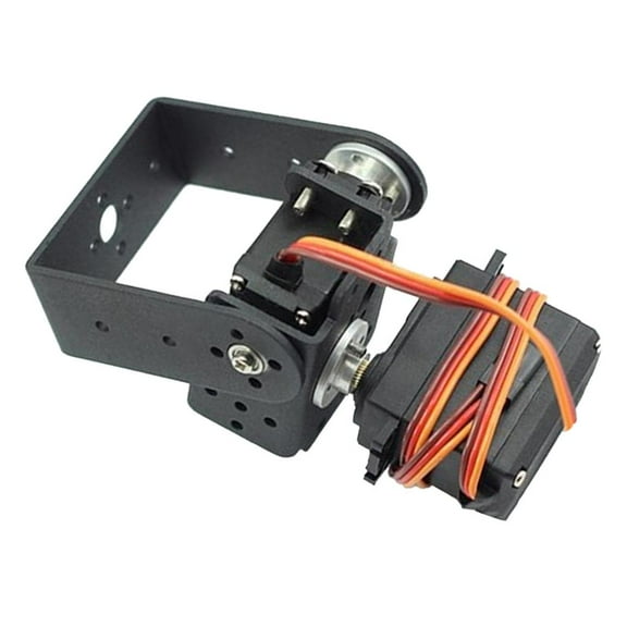 Servo Motor Bracket Short Pan Tilt Camera Mount Gimbal w/ 2 MG996 Servo RC Robot
