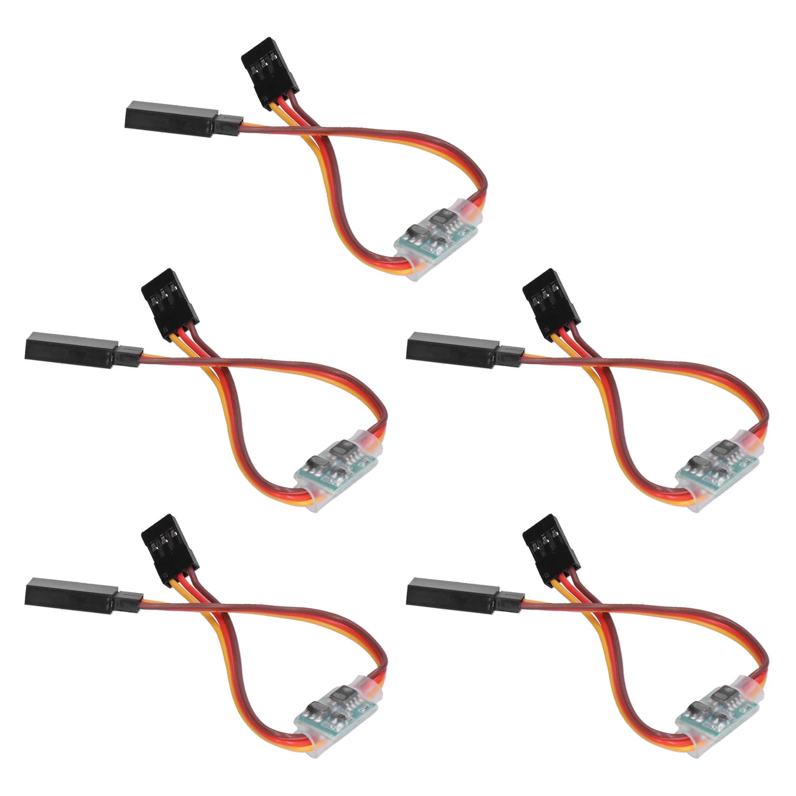 Servo Signal Reverser Steering Gear Rotation Inverter for RC Aircraft 3 ...