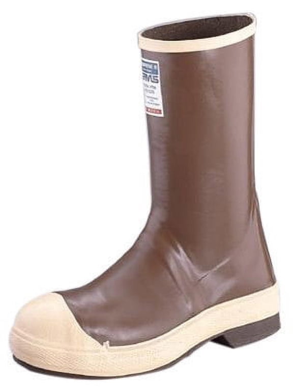 Servus by Honeywell Size 9 Neoprene III Brown 12" Neoprene And Latex Boots With Neo-Grip Outsole And Steel Toe