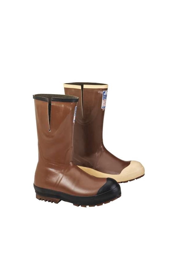 lll Advanced 15" Neoprene Steel Toe Men's Work Boots, Copper & Tan (22234)