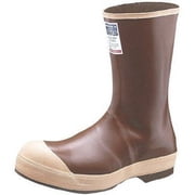 Servus 22114-10 12" Brown Neoprene Pac Size 10 Steel Toe Chevron