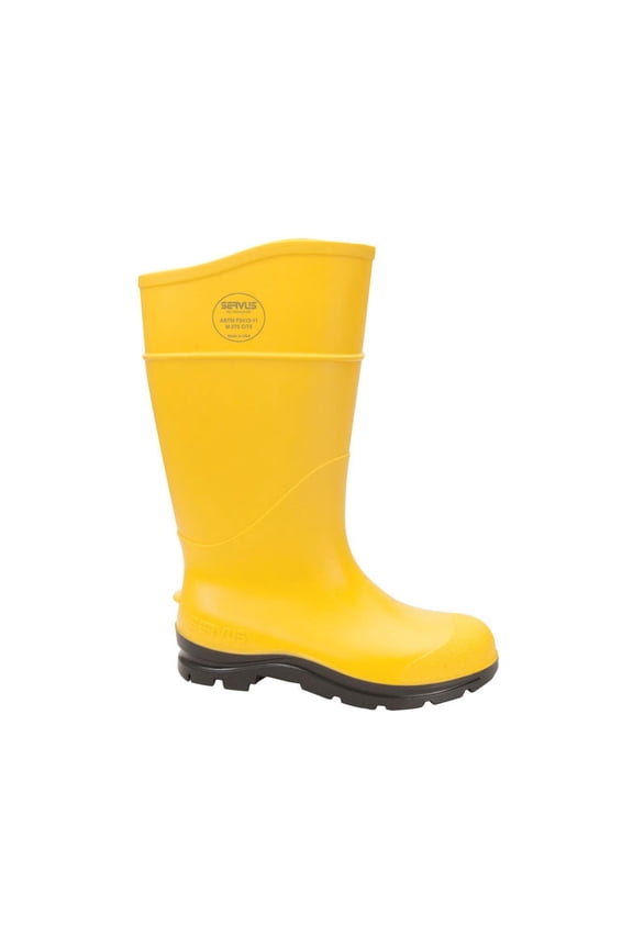 CT PVC 14in Steel Toe Boot - Mens, Yellow/Black, 12