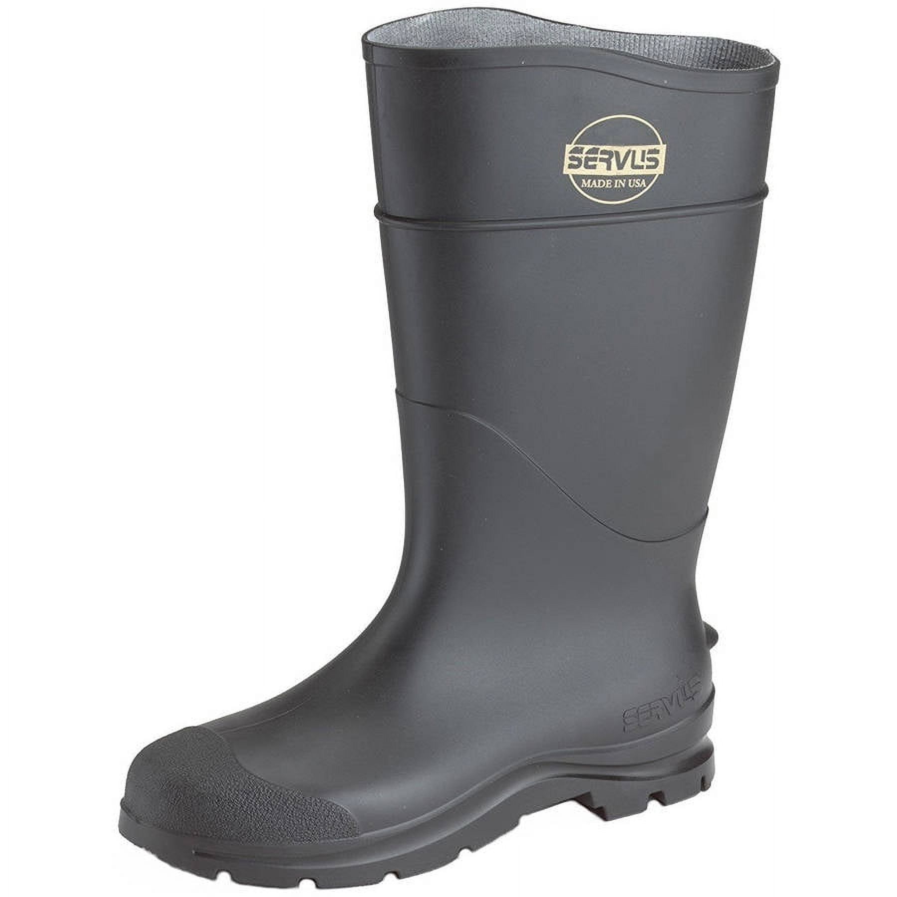 Servus Mens Size 11 Black Rubber Steel Toe Safety Work Boots ASTM F2413-18 Amazon.com: Servus XTP 15 main image 2