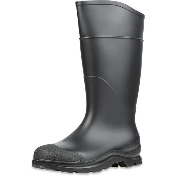 Servus Comfort Technology 14" PVC Soft Toe Men's Work Boots, Size-9, Black