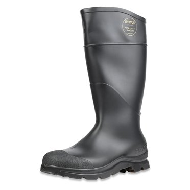 Servus Comfort 14 PVC Steel Toe Work Rubber Boots - Men's Black, Size 13, USA Made
