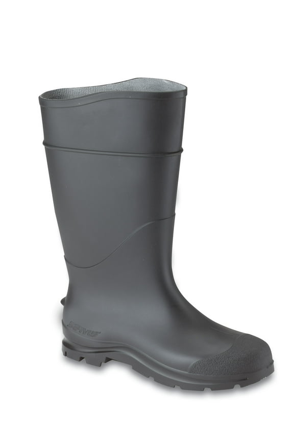 Comfort Technology 14" PVC Steel Toe Men's Work Boots Size 5(M)