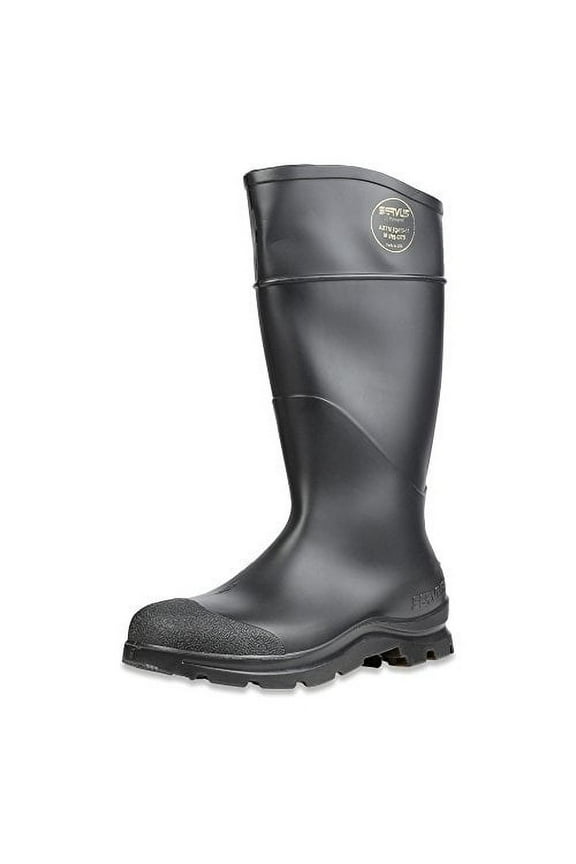 Comfort Technology 14" PVC Steel Toe Men's Work Boots Size 5(M)