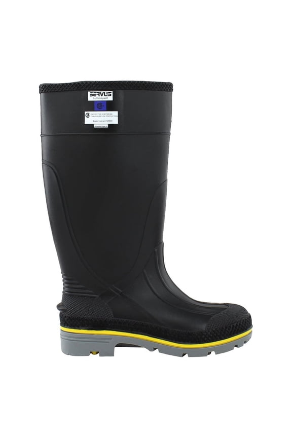 Mens Steel Toe Chemical Resistant Boot Work Safety Shoes