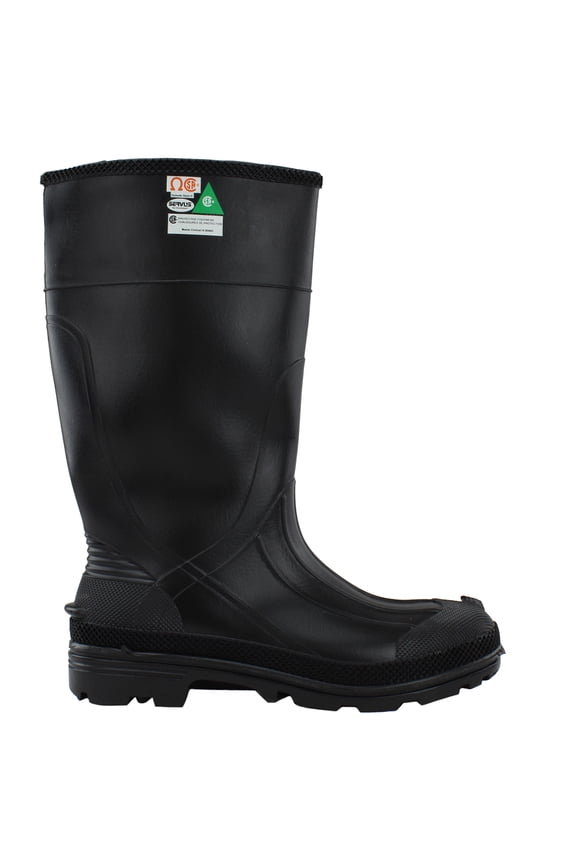 Mens Steel Toe Prm Pvc Boot Work Safety Shoes