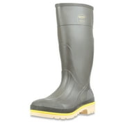 Servus Pro+ 15" PVC Chemical-Resistant Steel Toe Work Boots – Gray/Yellow Men's Waterproof Boot