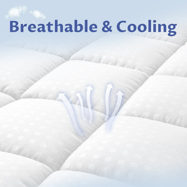 Queen pillow top mattress pad sale walmart