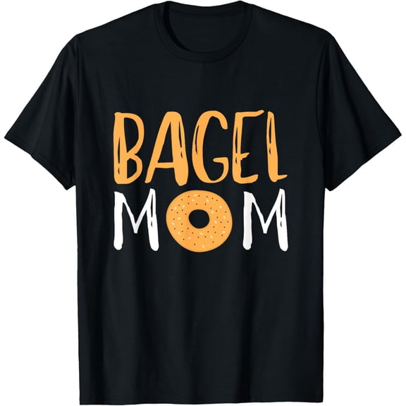 Sesame Seed Bagel New York Jewish Deli T-ShirtPure cotton short-sleeved shirts for both men and women