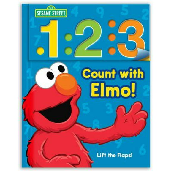 Pre-Owned Sesame Street: 1 2 3 Count with Elmo!: A Look, Lift & Learn Book (Board book) 0794442706 9780794442705