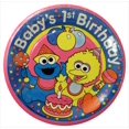 thumbnail image 1 of Sesame Street 1st Birthday Small Paper Plates (8ct), 1 of 1