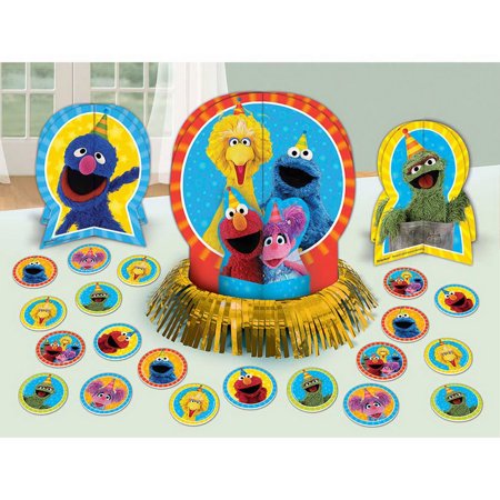 Sesame Street 2 Table Decorating Kit