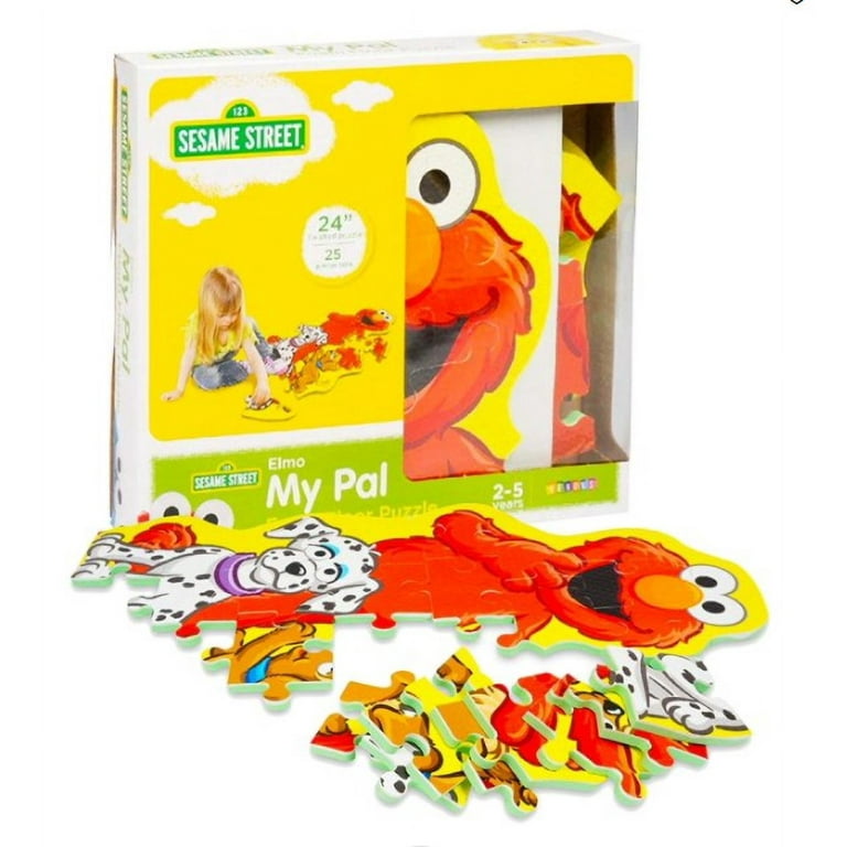 Sesame street foam puzzle top