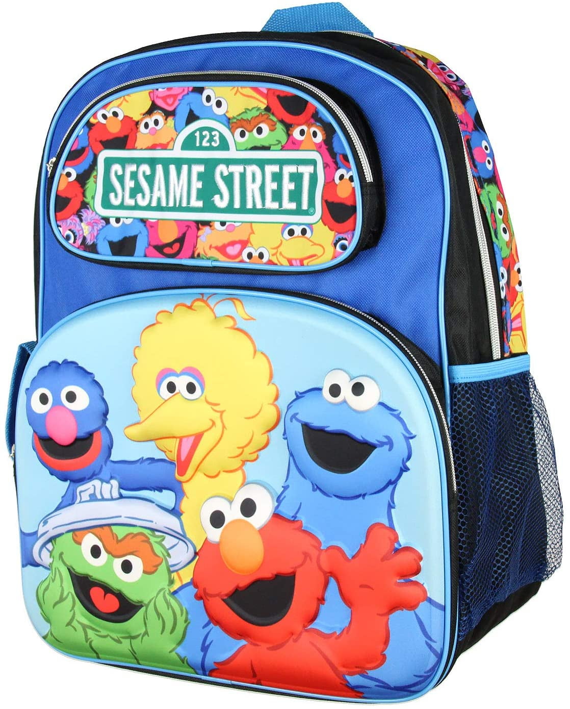 Sesame Street Elmo Boys Girls Soft Insulated School Lunch Box (One size, Multicolor)